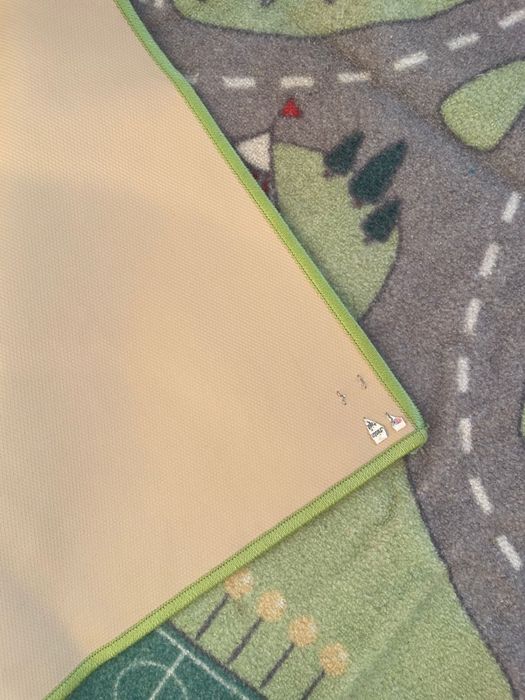 Детский коврик Ikea с дорогами