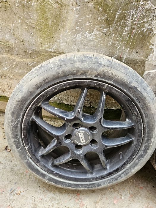 Vand URGENT Jante aliaj 17" BBS + anvelope Debica Presto UHP 235/45 R17