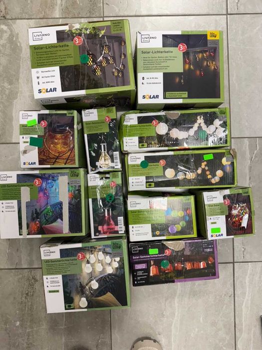 Различни висящи Соларни крушки