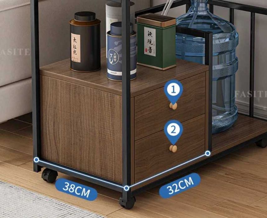 Чайная корзина со штативами, маленький столик m45