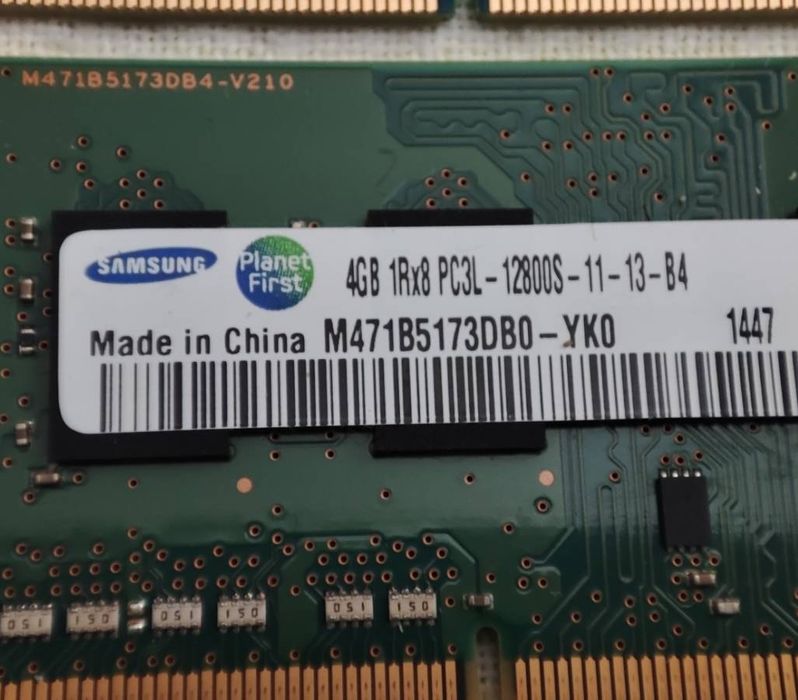 Рам памет 2 х 4GB DDR3L 1600 sodimm + wifi