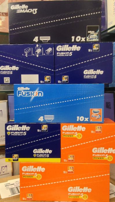 Gillette,Fusion Fusion Power,Proglide,Proglide Pover,Proshield