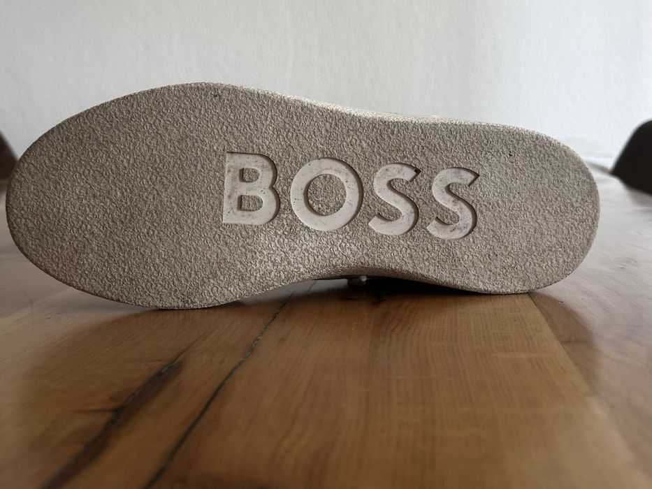 Дамски кожени обувки Boss