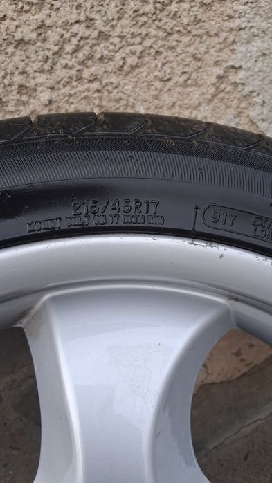 Летни джанти с гумите 5/112