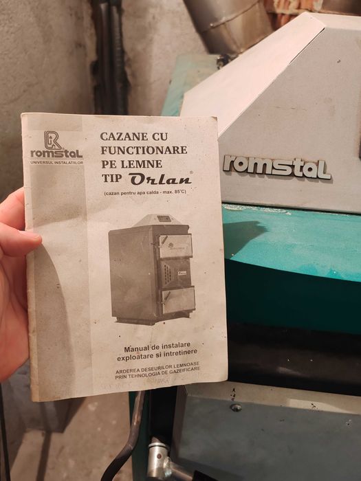 Centrala termica pe lemn Romstal 40 kw