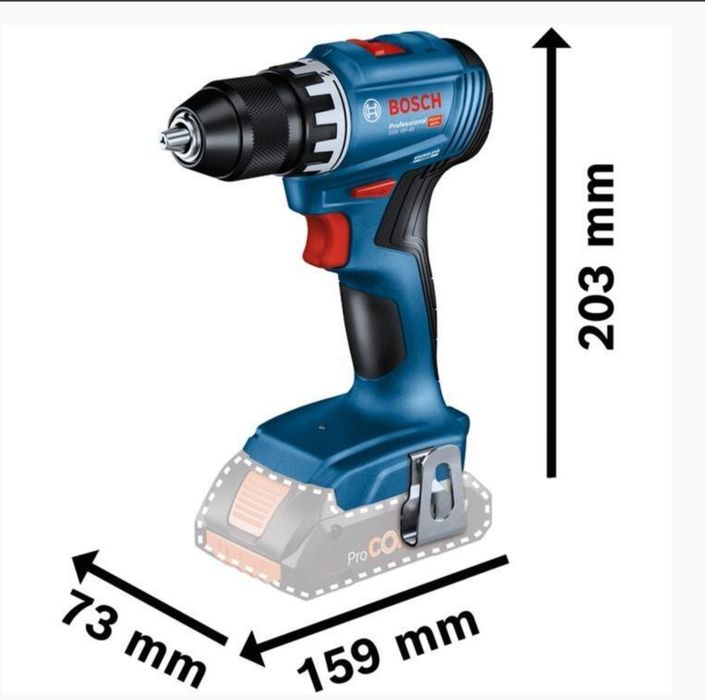 Нов винтоверт БОШ GSR 18V-45 безчетков