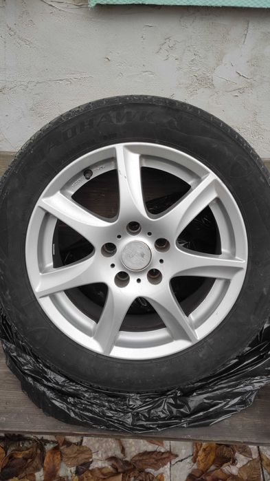 Jante aliaj R16 cu anvelope de vară