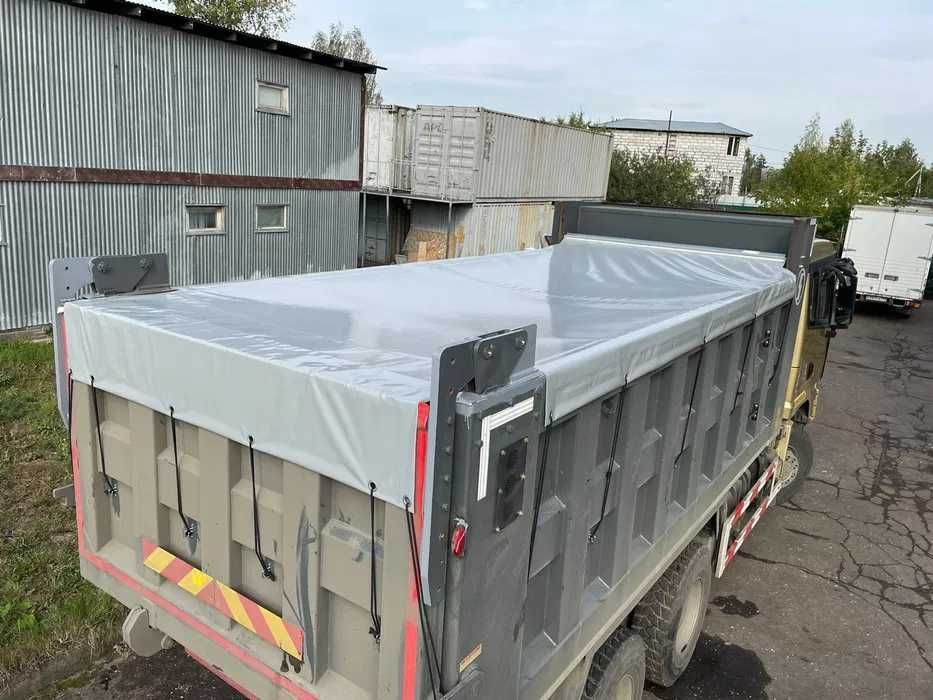 Брезент для авто, грузовых автомобилей с петлями под заказ