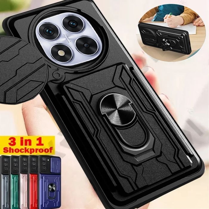 Xiaomi Redmi Note 14 14 Pro 14 Pro+/ RING CARD SLOT Удароустойчив кейс