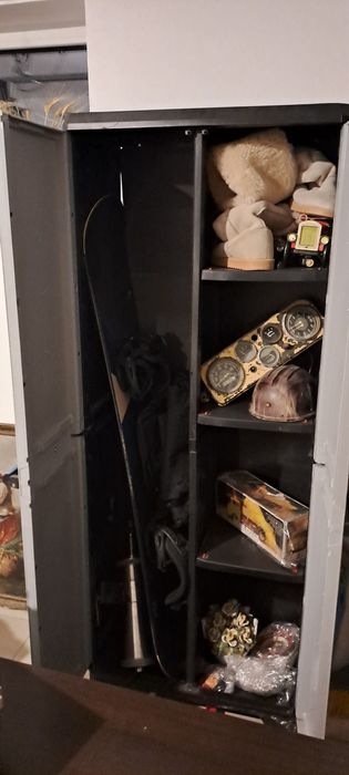 Dulap depozitare plastic Linear Alto 3 Kater