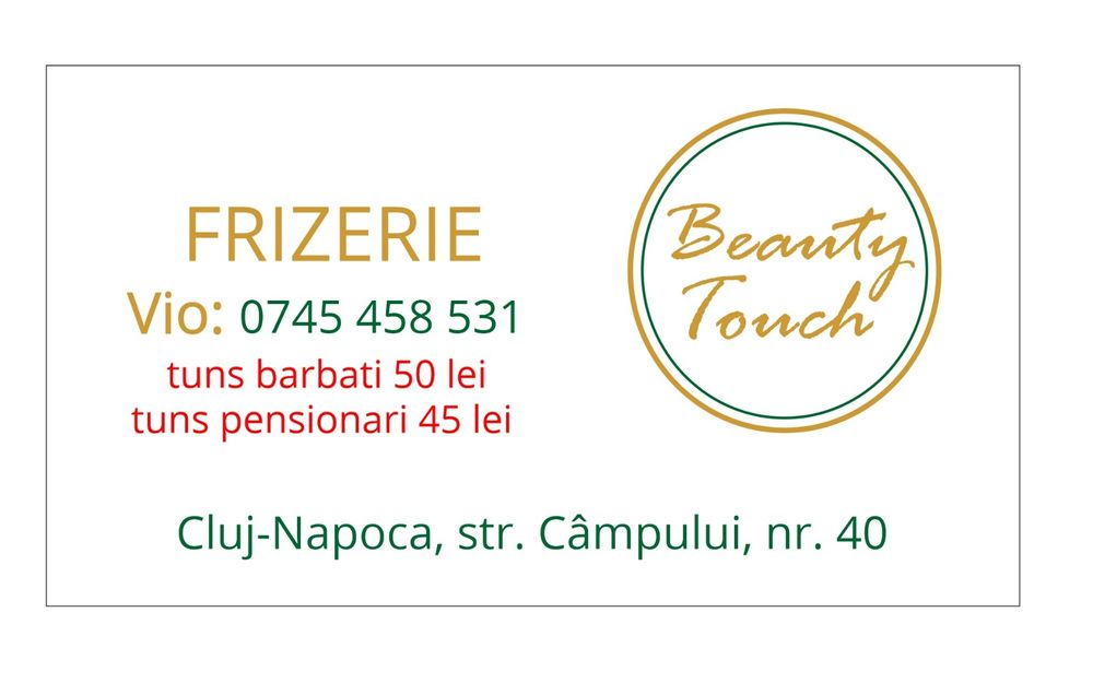 Frizerie cu experiență 50 ron