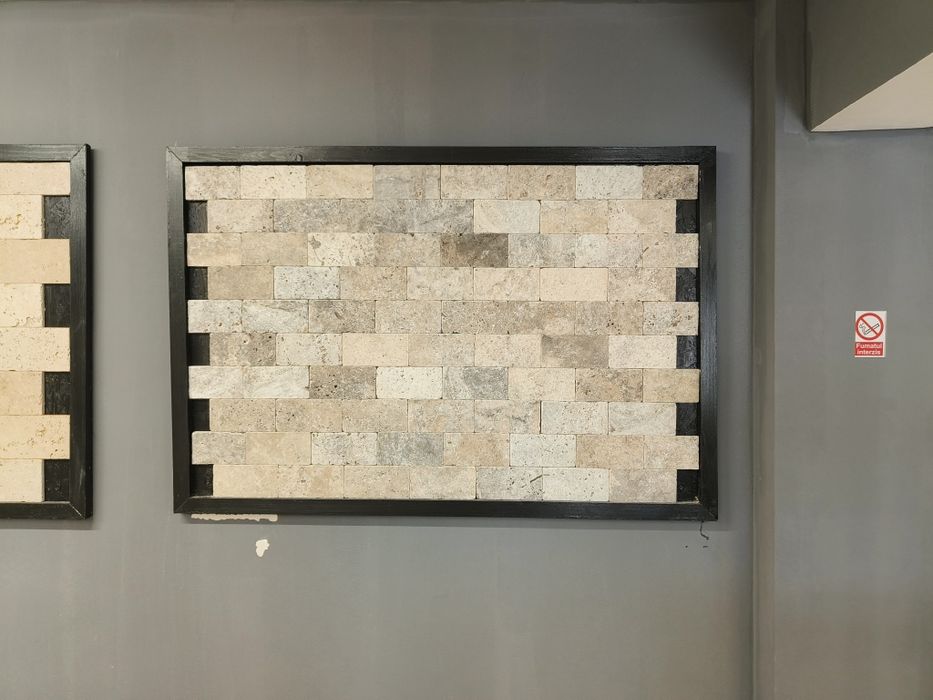 Travertin antichizat silver