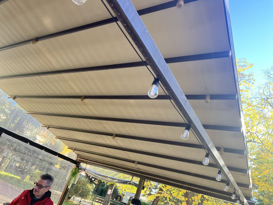 Пергола - с подвижен покрив