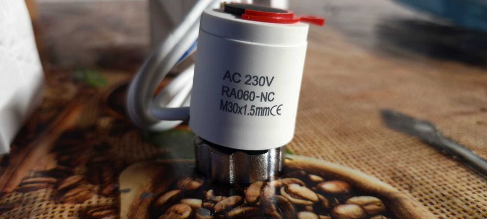 Vand actuatoare termice pentru incalzirea in pardoseala