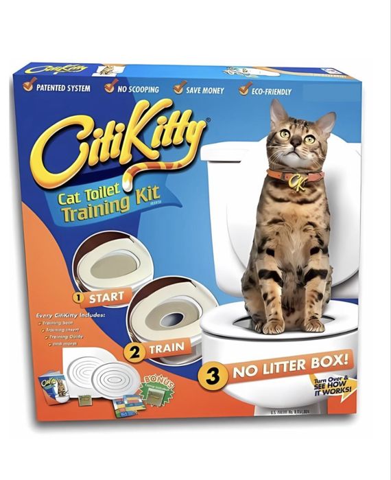 Kit complet CityKitty pisici toaleta