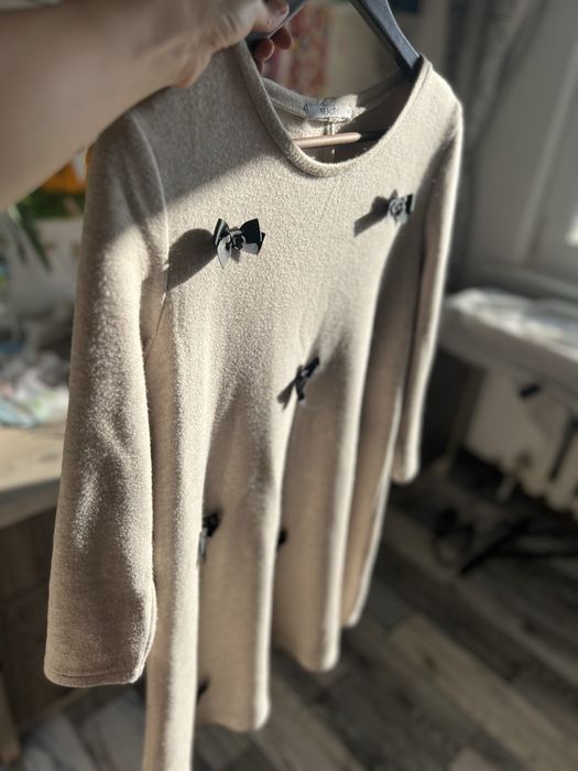 Платье шерстяное