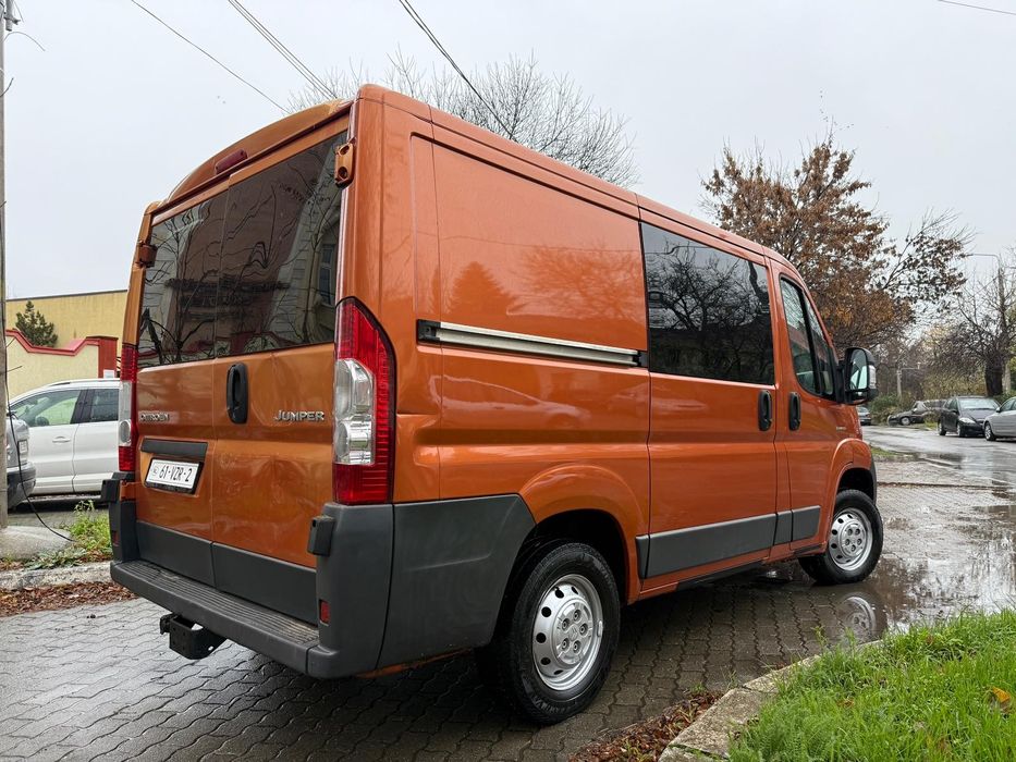 Citroen Jumper mod 2010 Mixt 7 persoane și marfa , clima,120 cp!