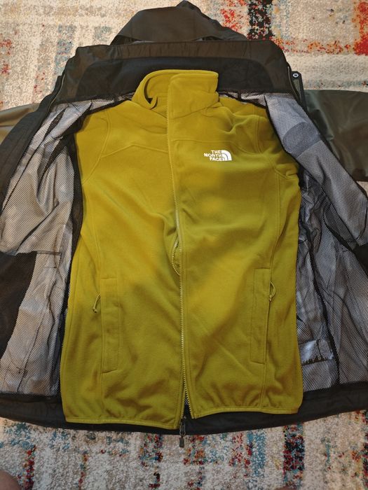 Geaca 3 in 1 si pantaloni de iarba The north face barbati S/M