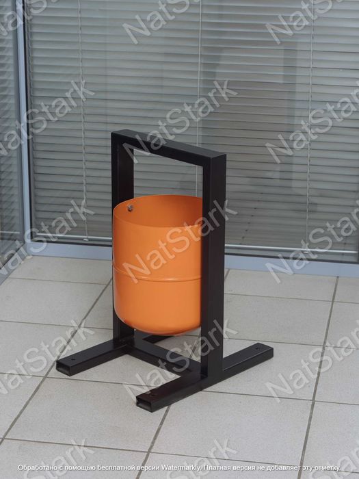 Урна металлическая для парка, дачи или коттеджа  полимерная покраска