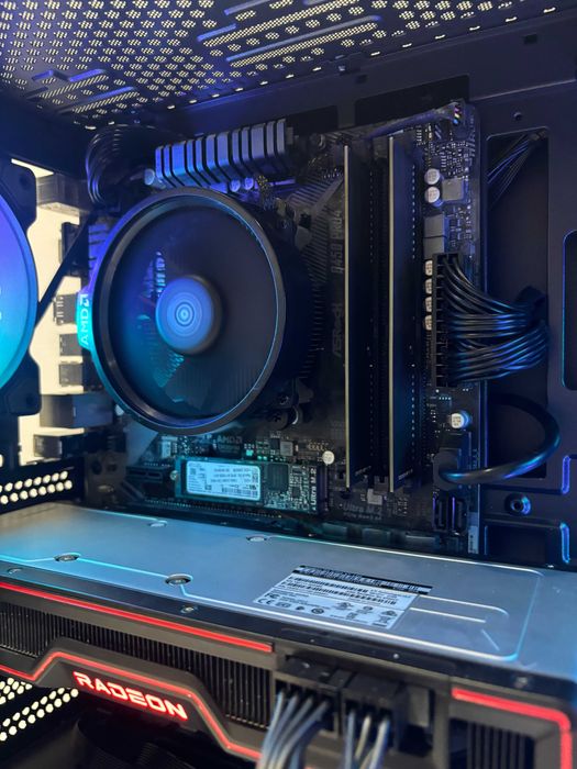 Геймърски компютър AMD Ryzen 5 5500, RX 6700 XT 12GB, 16GB ram