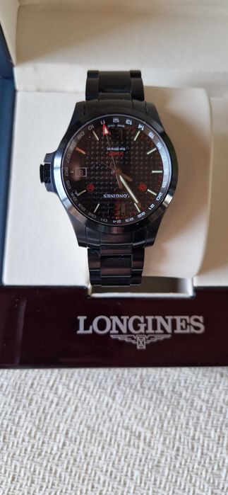 LONGINES CONQUEST V.H.P GMT 43 mm часовник за мъже, оригинал 202