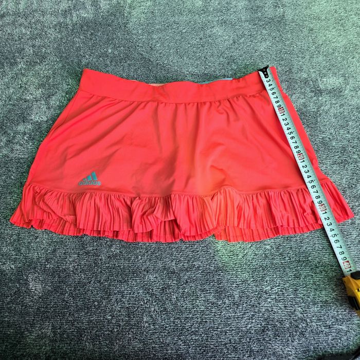 Fustita mini Adidas - L - Femei - roșie- ușor purtata