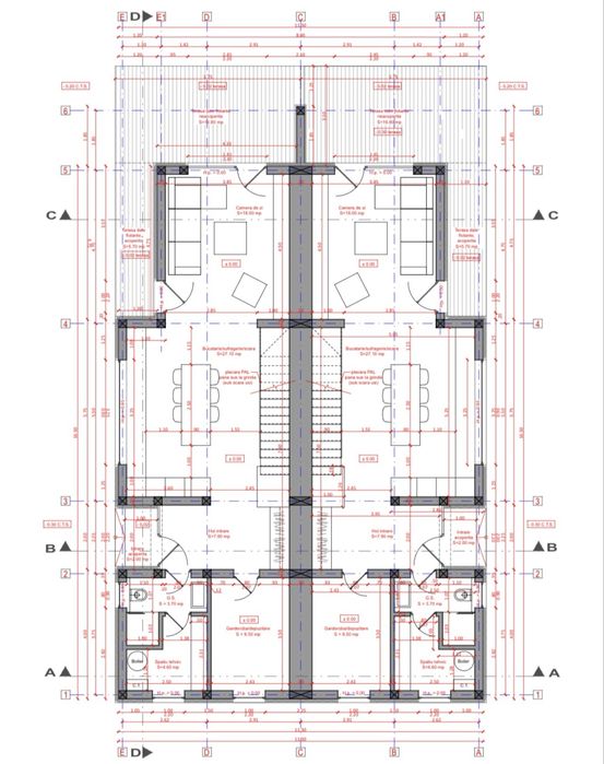 Vând jumătate de duplex pe stradă închisă, liniștită, aproape de parcul Terra