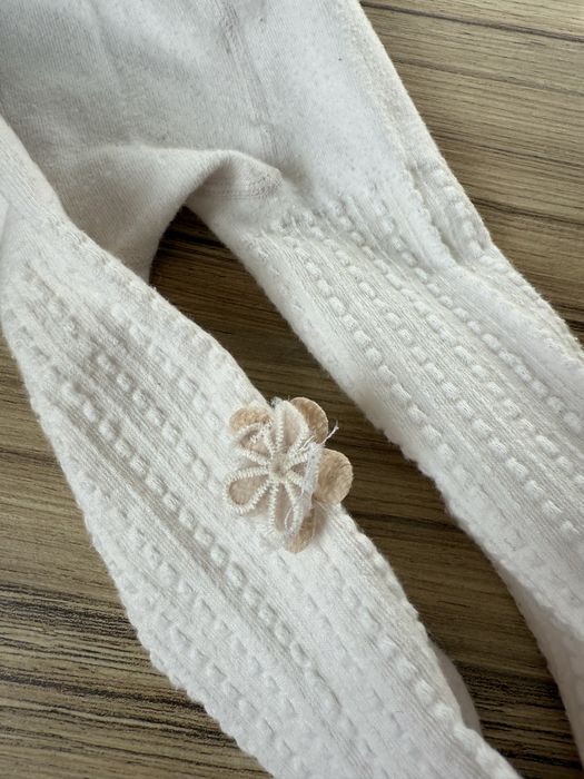 Ciorapi albi dress bebe fetita