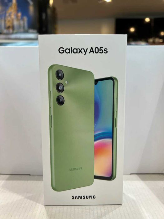 Telefon Samsung Galaxy A05s 64GB Light Green 6.7" DualS 4G Nou Sigilat