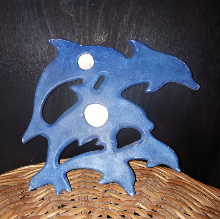 Aplica delfini ceramica