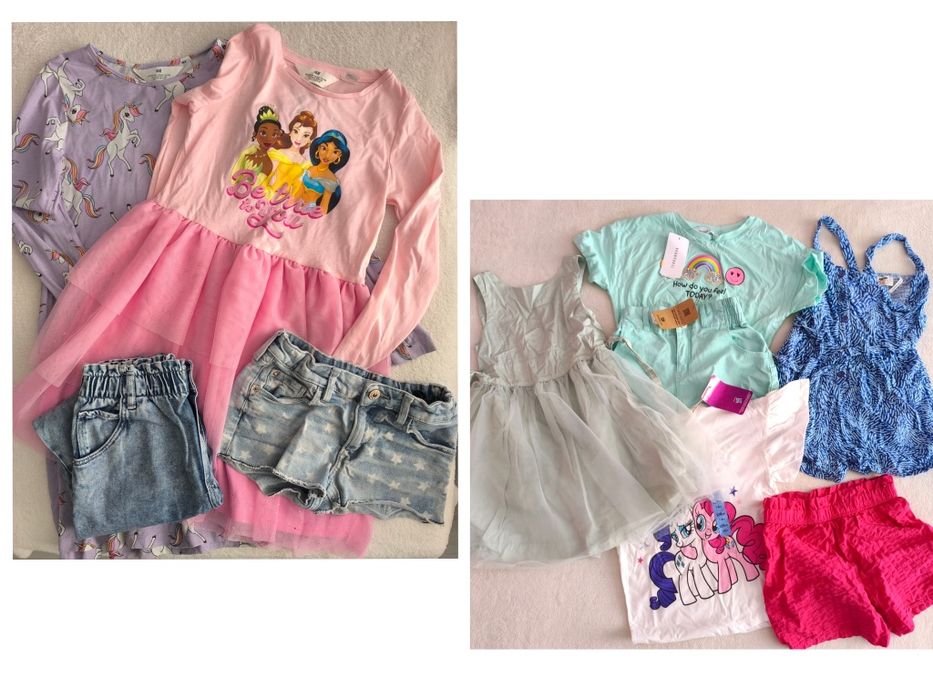 Дрехи за момиче пролет/лято от 122 до 146