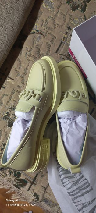 Туфли фисташковые