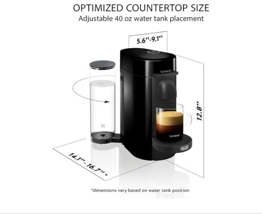 Espressor Nespresso Vertuo Plus De’Longhi