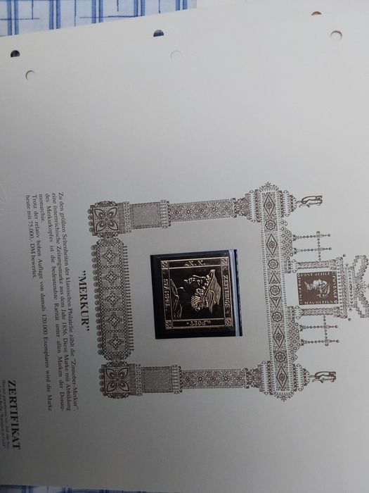 Timbre de aur editate în Germania