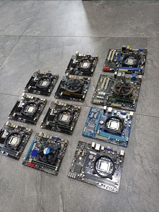 Продам материнские платы H61+процессор i3