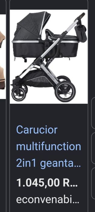 Carucior copii 2 in 1 SPLENDOR   NUO