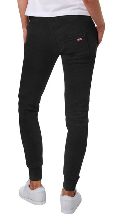 Pantaloni Sport Damă Slim Fit Negri Casual Gym M