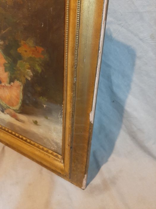 Tablou, pictura veche 1909