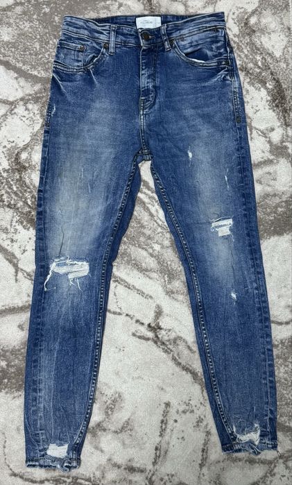 Pull&Bear skinny ripped дънки
