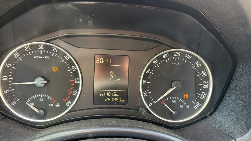 Vand Skoda Octavia 2012