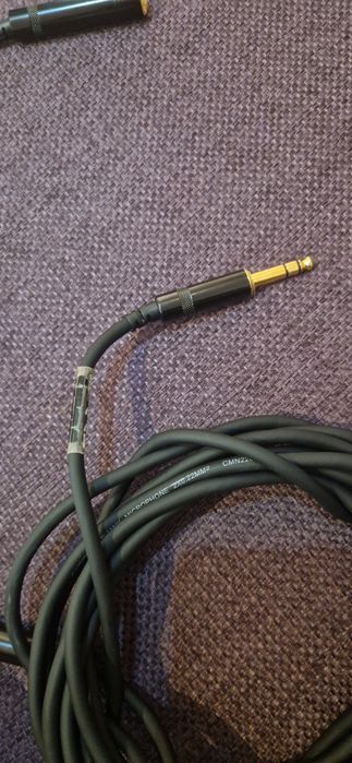 Cablu microfon/casti cu jack mare NOU