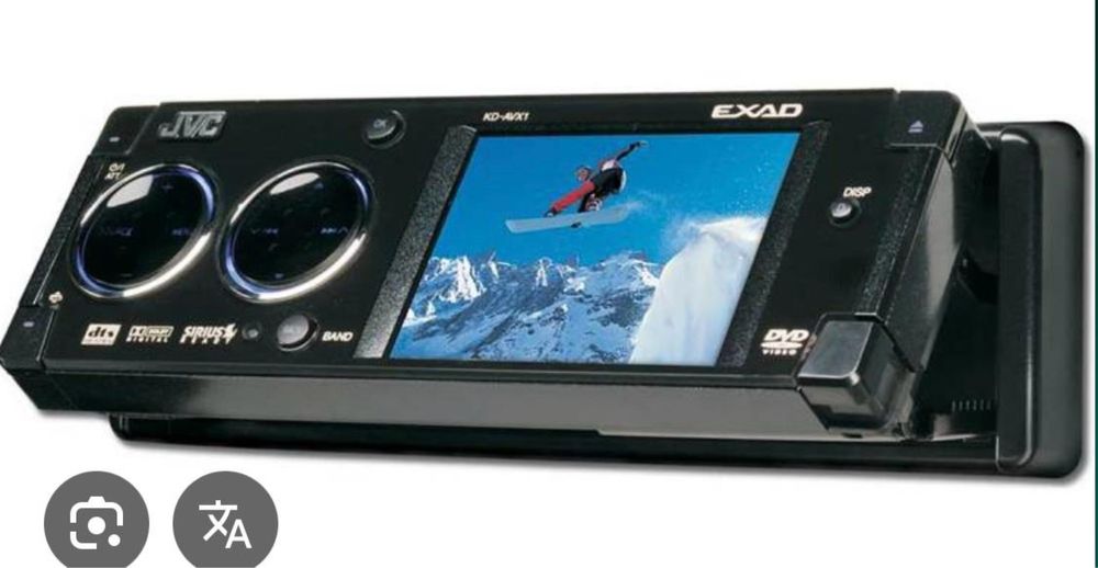 CD/Dvd player auto JVC KD AVX 1