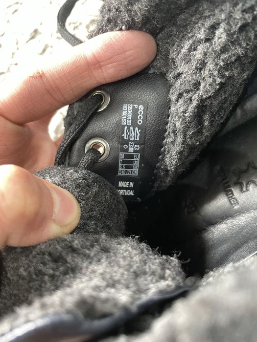 Ecco полусапожки демисезонные