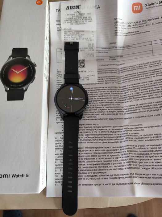 Смарт часовник Xiaomi watch 5