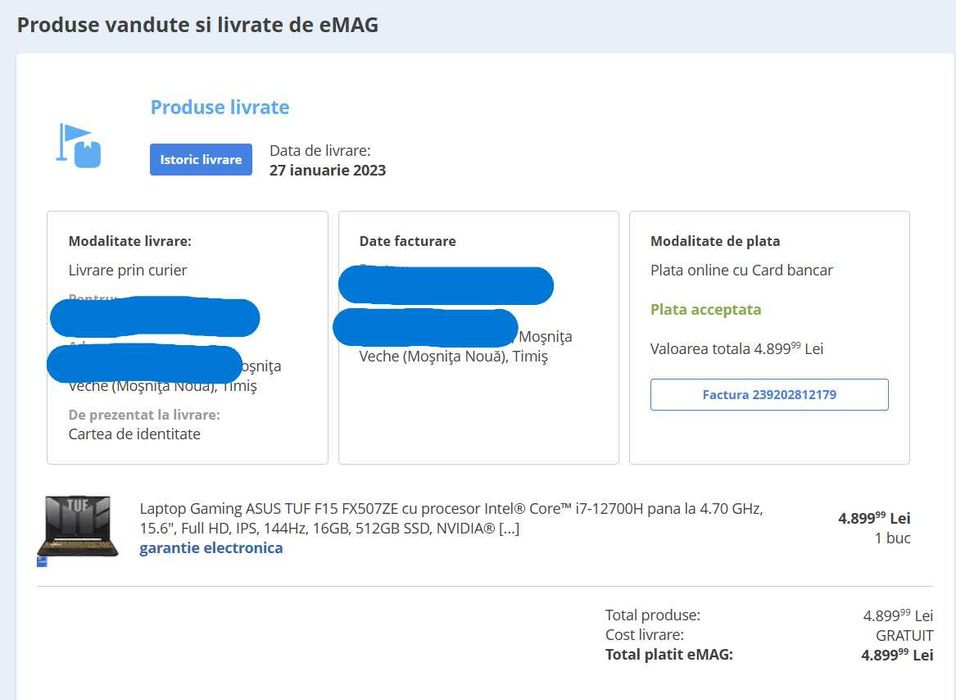 Laptop Gaming ASUS TUF F15 FX507ZE, intel i7-12700H 4.70 GHz, 15.6", 144Hz, 16GB RAM, 1.5 TB SSD, NVIDIA GeForce RTX 3050 Ti 4GB, Windows 11 PRO