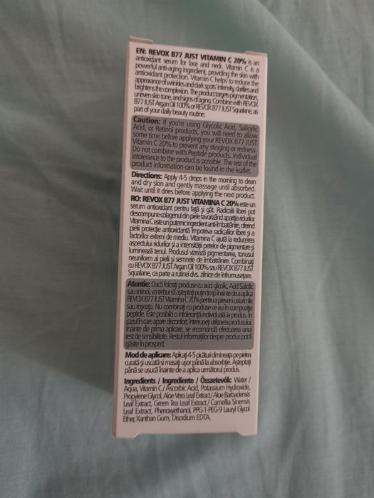 Ser cu vitamina C Revox