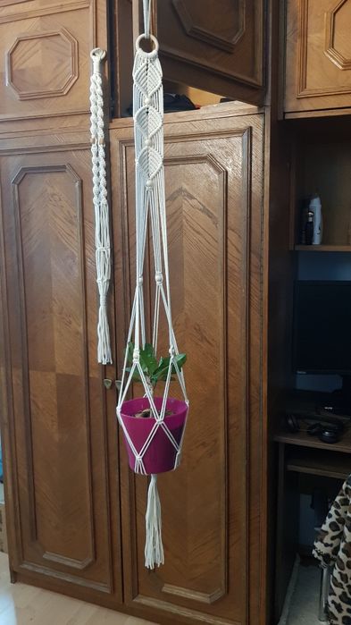 Agățătoare macrame pentru ghiveci