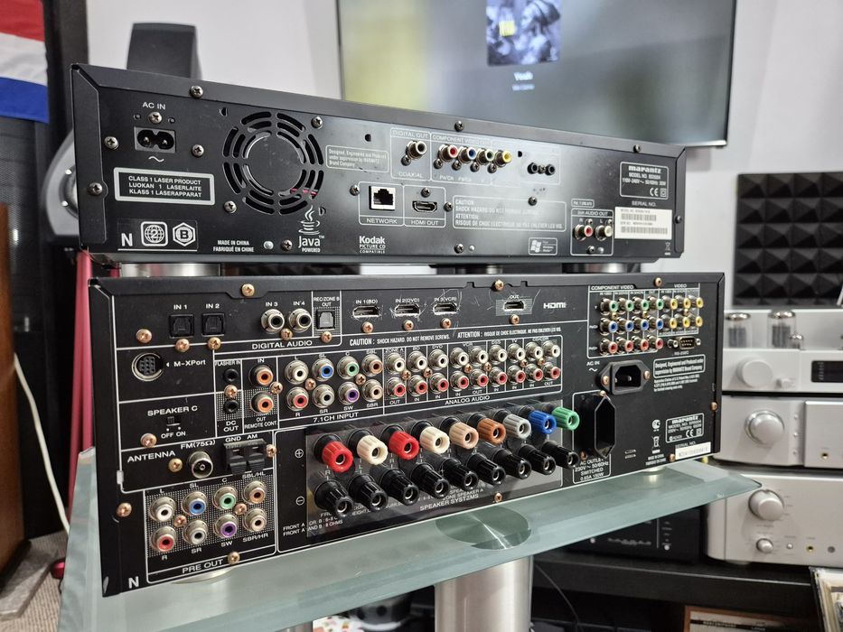 Marantz SR 5004 receiver + blu ray BD 5004