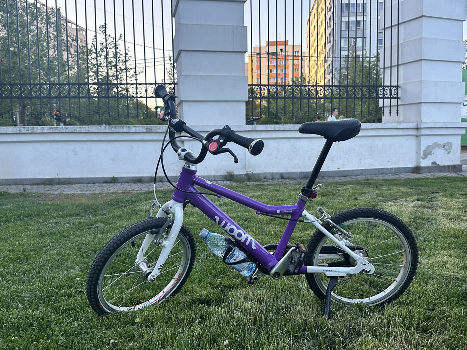 Bicicleta pentru copii, Woom 3, mov