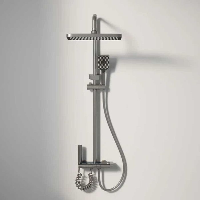 Модерен интелигентен душ с дисплей и LED подсветка D50